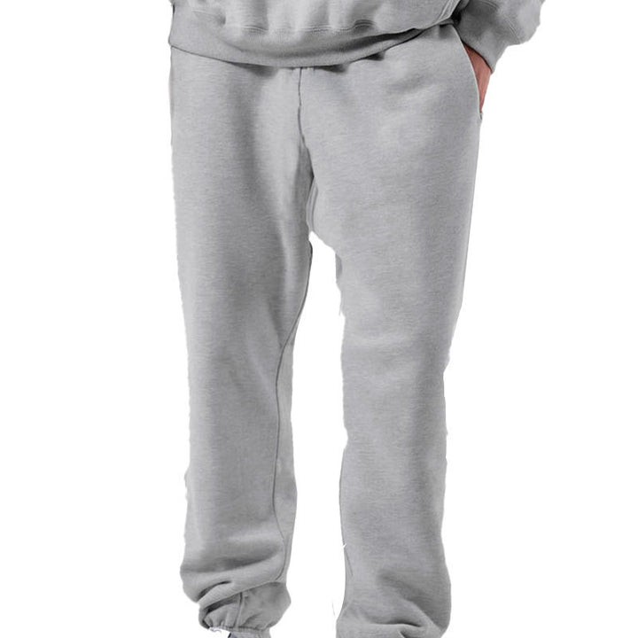 Men's sporty casual pants with elastic waistband and practical side pockets Lisslune