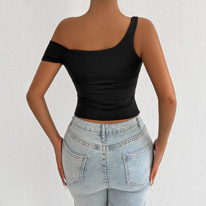 Damen Off-Shoulder Körperoberteil mit figurbetontem Schnitt Lisslune