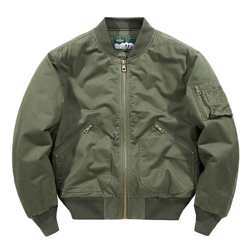 Men's Technical Bomber Jacket with Insulating Lining Lisslune