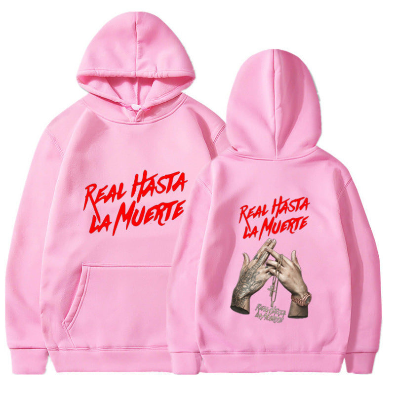 Women's hoodie with eye-catching lettering in urban style Lisslune