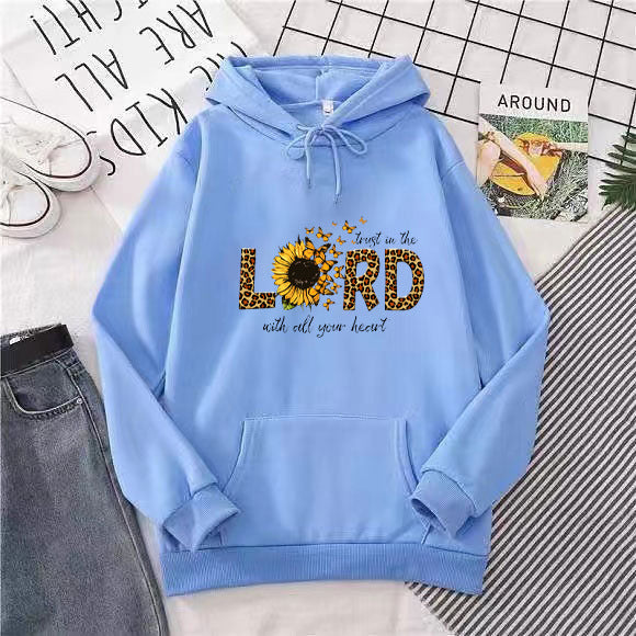 Women's hoodie with inspiring sunflower design Lisslune