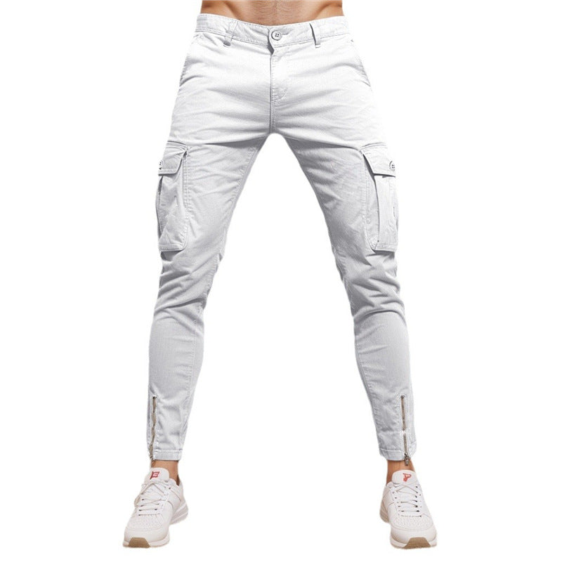 Men's Modern Cargo Pants with Zipper Lisslune