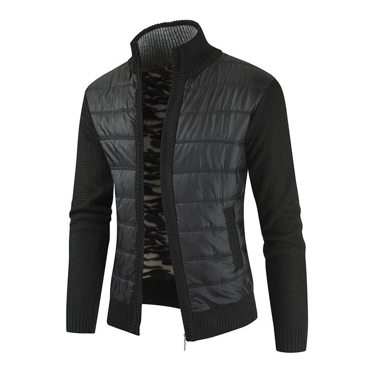 Men's functional jacket with modern stand-up collar and innovative materials Lisslune