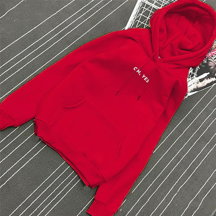 Women's Cozy Hoodie with Casual Print Lisslune