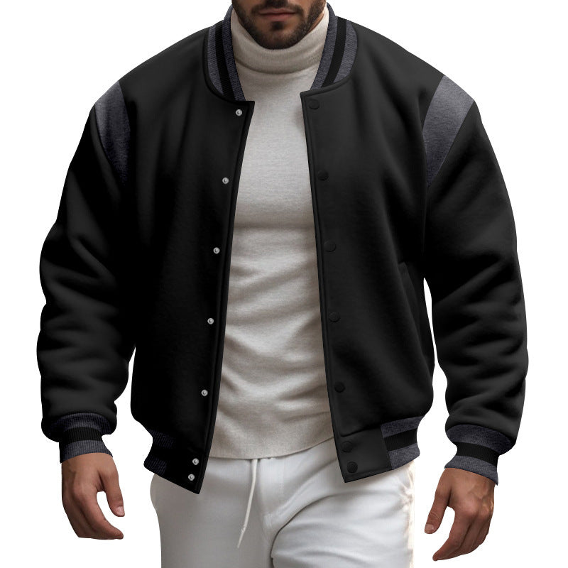Men's stylish sweatshirt jacket in sports look Lisslune