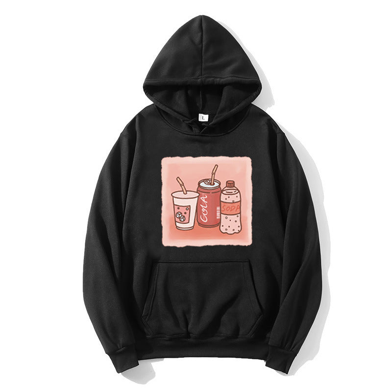 Women’s hoodie with inspiring drink motif Lisslune