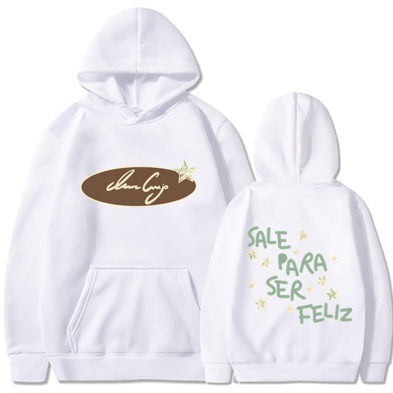 Women's hoodie sweatshirt with creative lettering and eye-catching design Lisslune