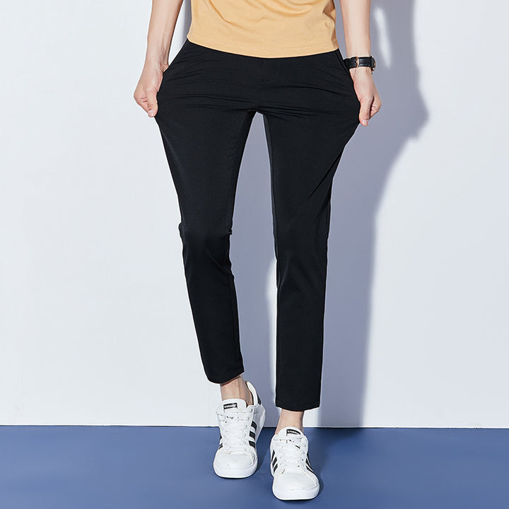 Men's sporty leisure pants with breathable properties and elastic waistband Lisslune