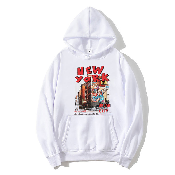 Women's hoodie with urban New York design Lisslune