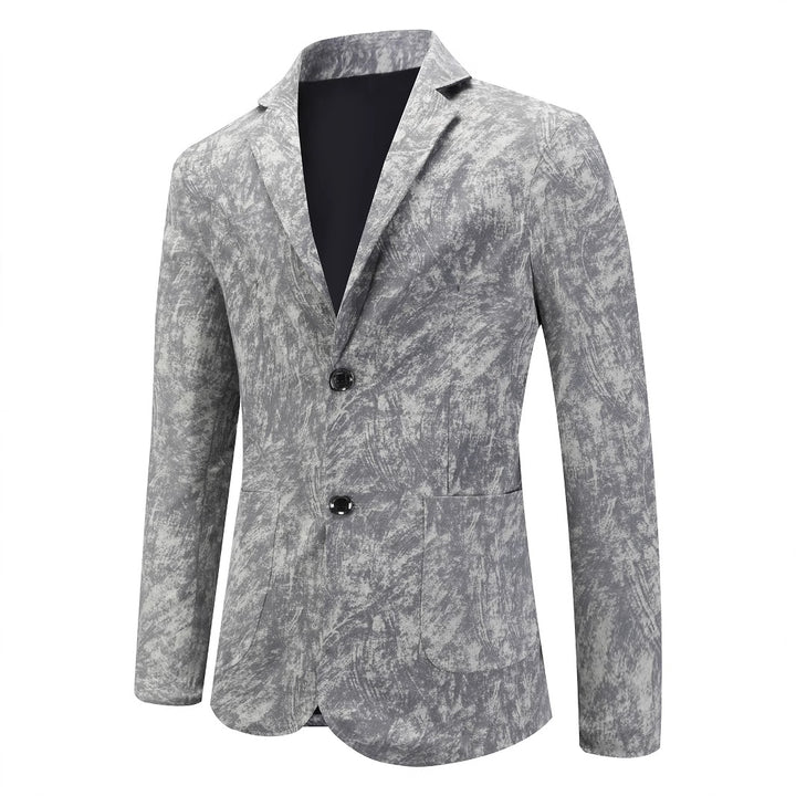 Men's fashionable blazer with modern pattern Lisslune