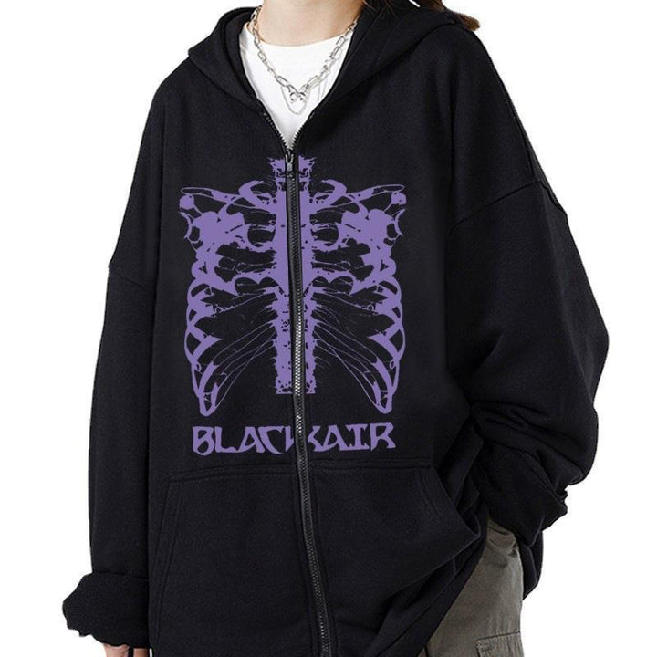 Women’s hoodie with innovative skeleton design Lisslune