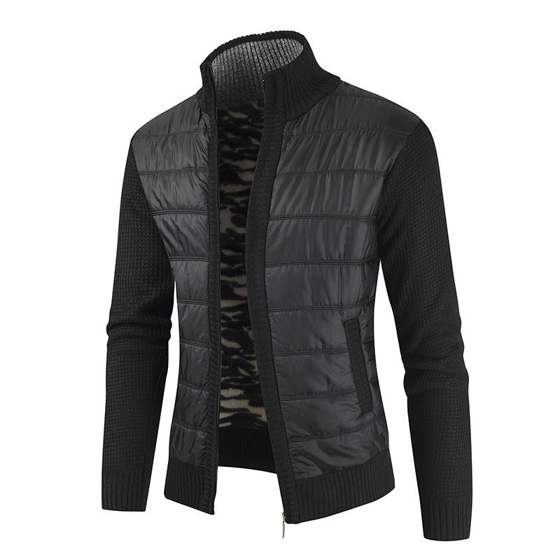 Men's functional jacket with modern stand-up collar and innovative materials Lisslune