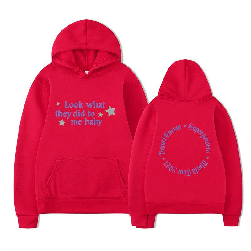 Women's hooded sweatshirt with creative slogan and unique design Lisslune