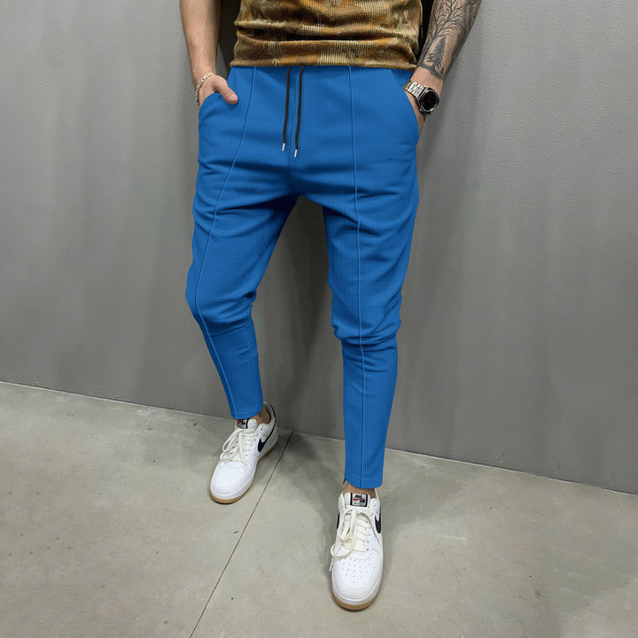 Men's elegant jogging pants with stylish details Lisslune