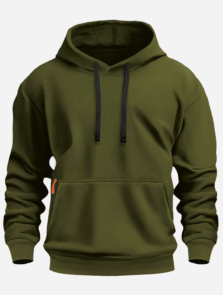 Men's sporty hoodie with practical pockets and breathable material Lisslune