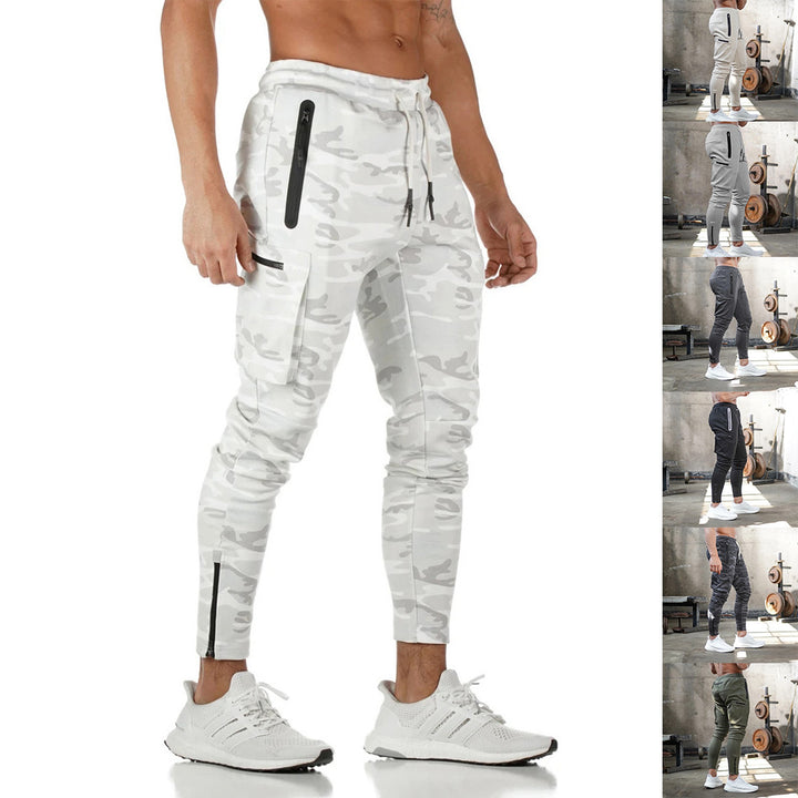 Men's sporty fitness jogging pants with practical pockets Lisslune