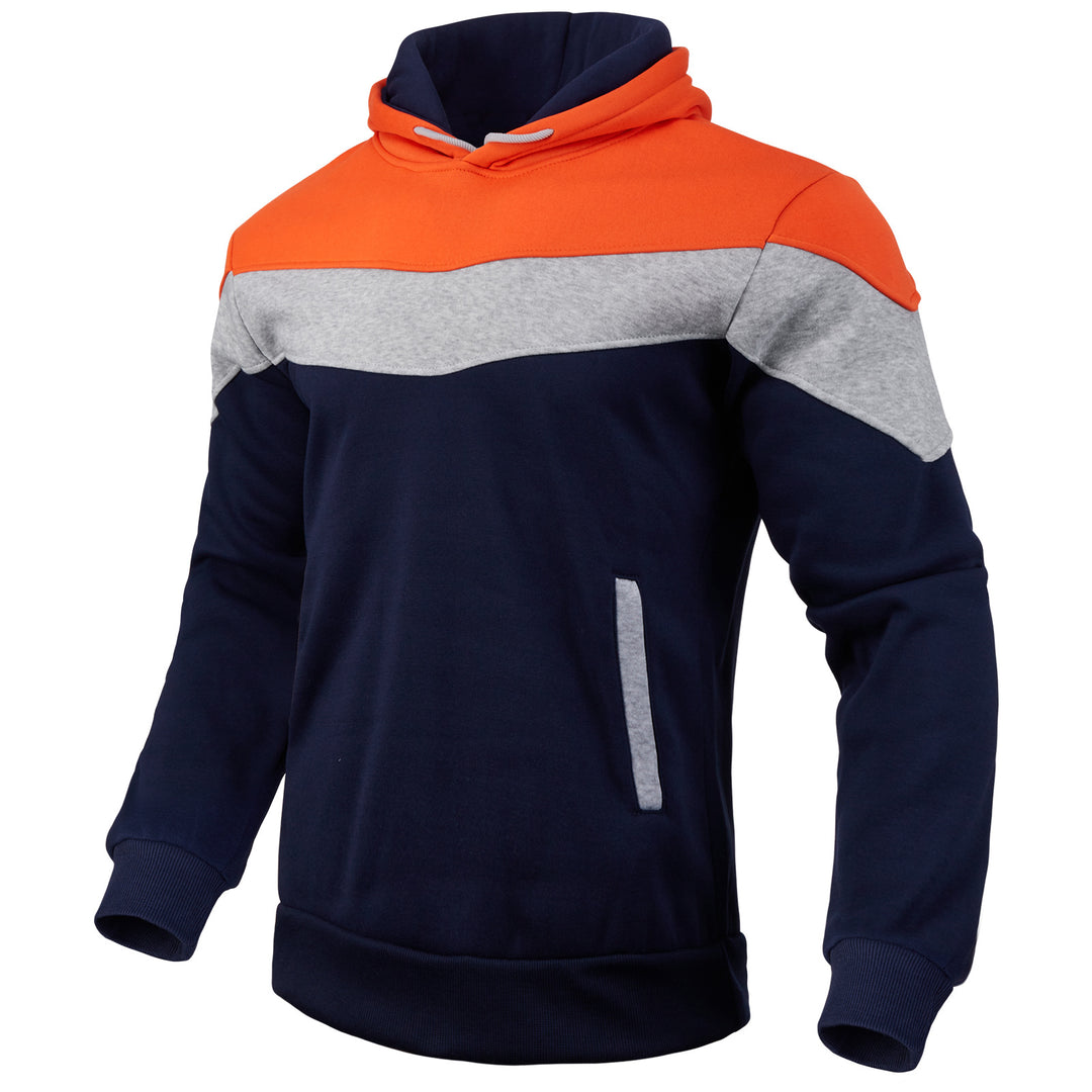 Men's Sporty Hoodie with Functional Pockets Lisslune