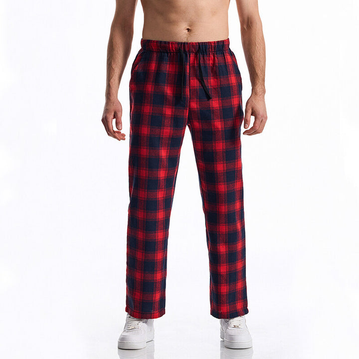 Men's pajama pants made of soft flannel Lisslune
