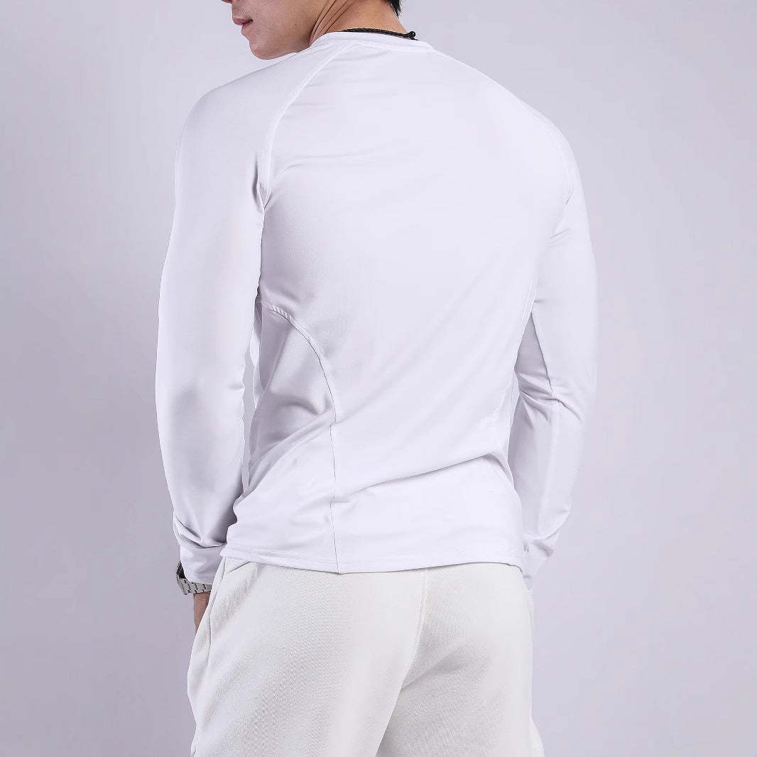 Men's Sports Long Sleeve Shirt made of breathable and moisture-regulating material Lisslune