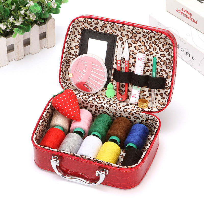 Lisslune | Household Sewing Box Set Mini Suitcase