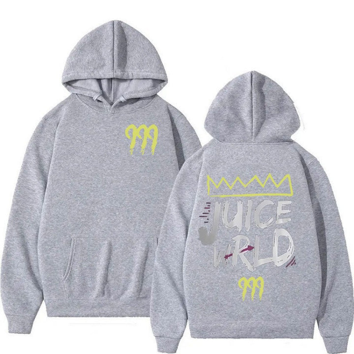 Women's hoodie with modern kangaroo pocket design and striking graphic print Lisslune