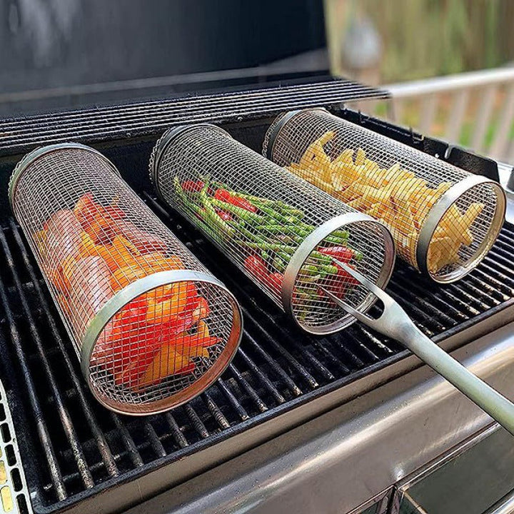 Lisslune | Practical Grill Baskets made of Metal 1x