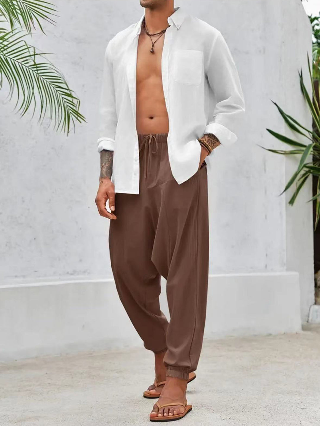 Men's casual harem pants Lisslune