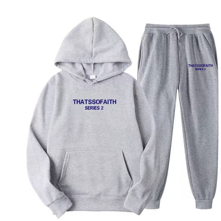 Women's jogging suit with comfortable hood and elastic cuffs Lisslune