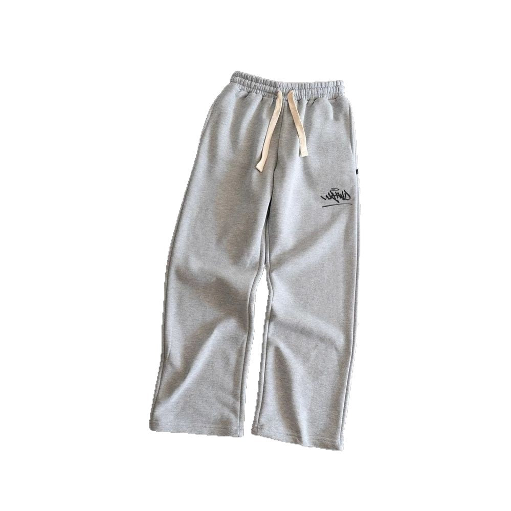 Women’s leisure pants with elastic waist and side pockets Lisslune