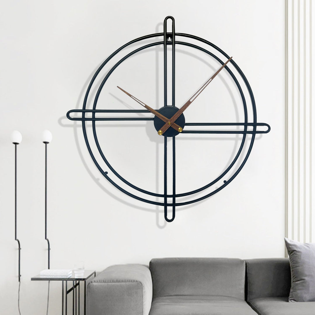 Lisslune | Nordic decorative large wall clock for the living room 23 inches