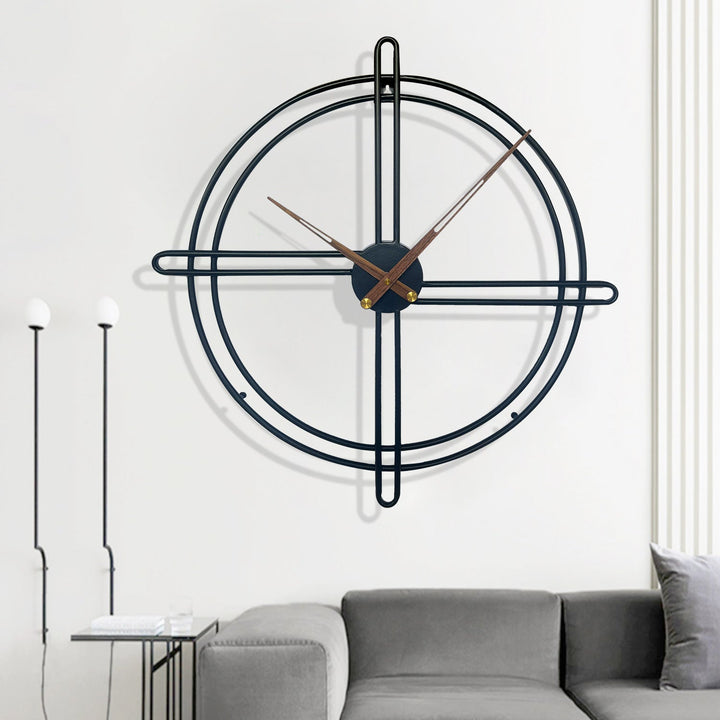 Lisslune | Nordic decorative large wall clock for the living room 23 inches