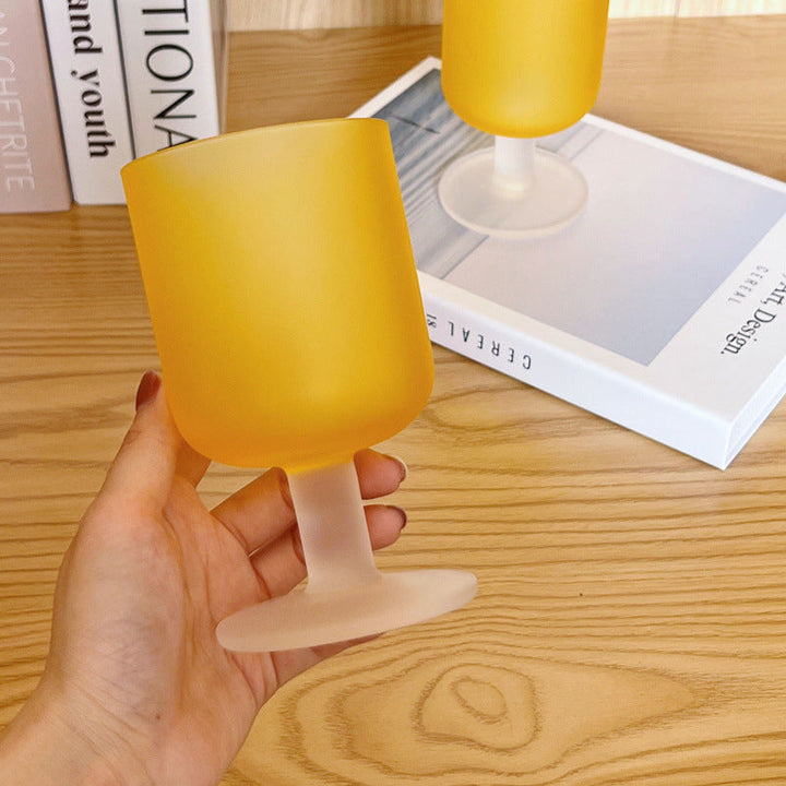 Lisslune | Vintage Sunset Wine Glass