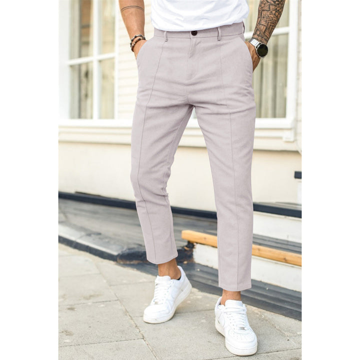 Men's elegant chinos with slim fit Lisslune
