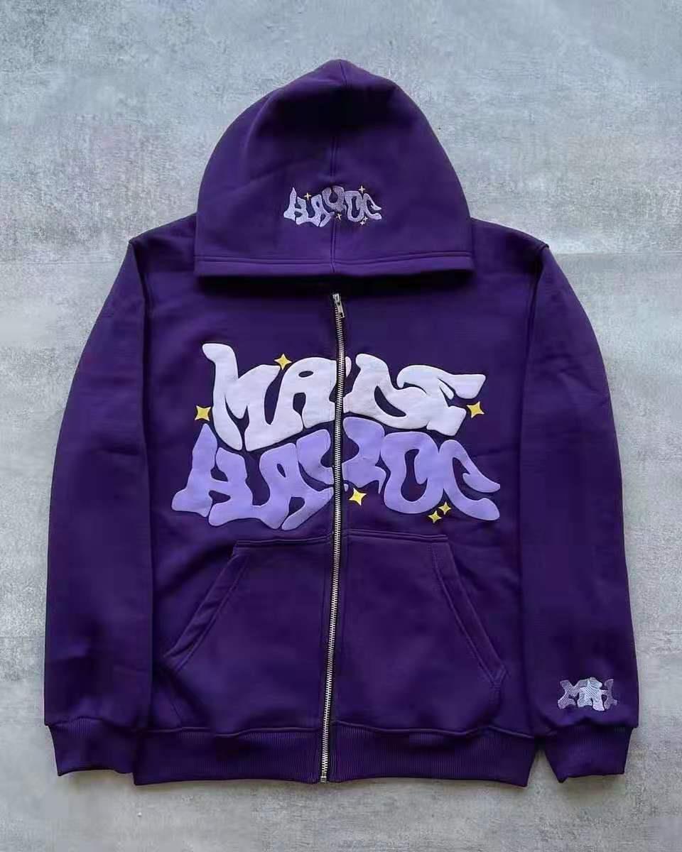 Women’s sporty hoodie jacket in urban graffiti style Lisslune