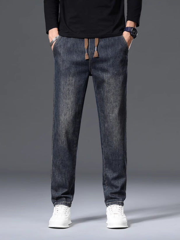 Men's casual joggers with elastic waistband and practical side pockets Lisslune