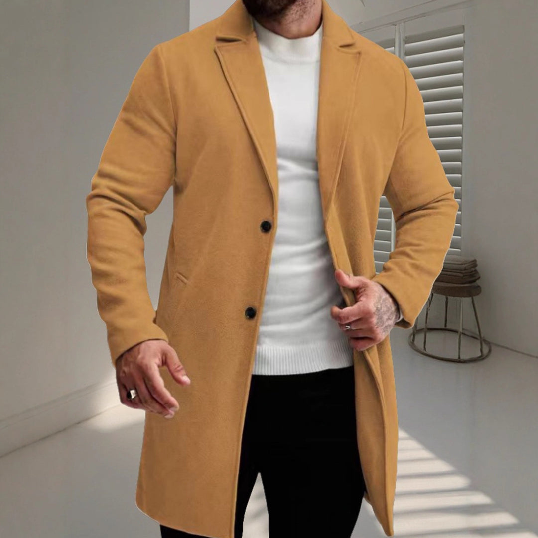 Men's elegant wool coat Lisslune