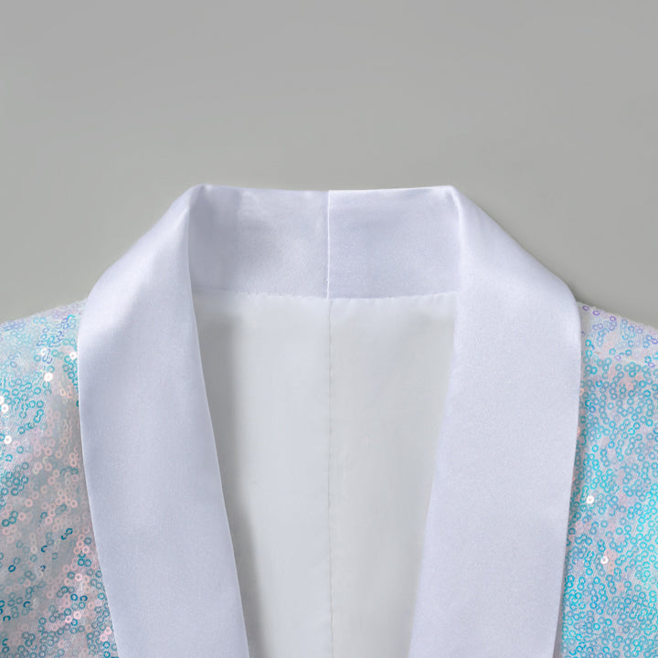 Men's glamorous sequin blazer Lisslune