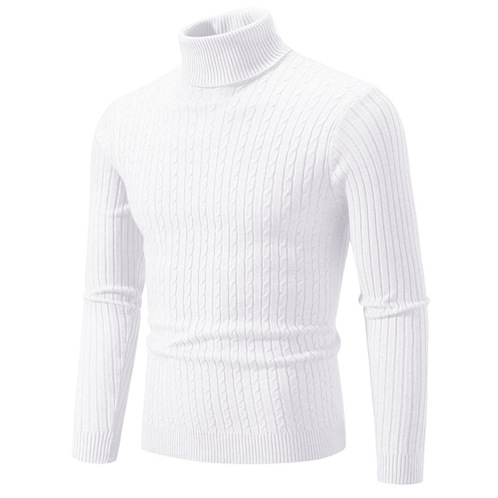 Men's turtleneck sweater made of comfortable knit quality Lisslune
