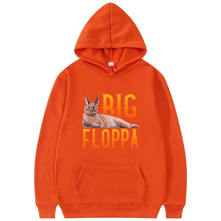 Women's hoodie with animal graphic design and cozy artificial fleece interior Lisslune