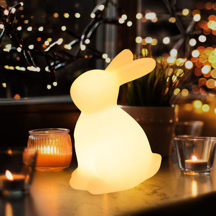 Lisslune | Contemporary Creative Rabbit PE LED Table Lamp for the Bedroom