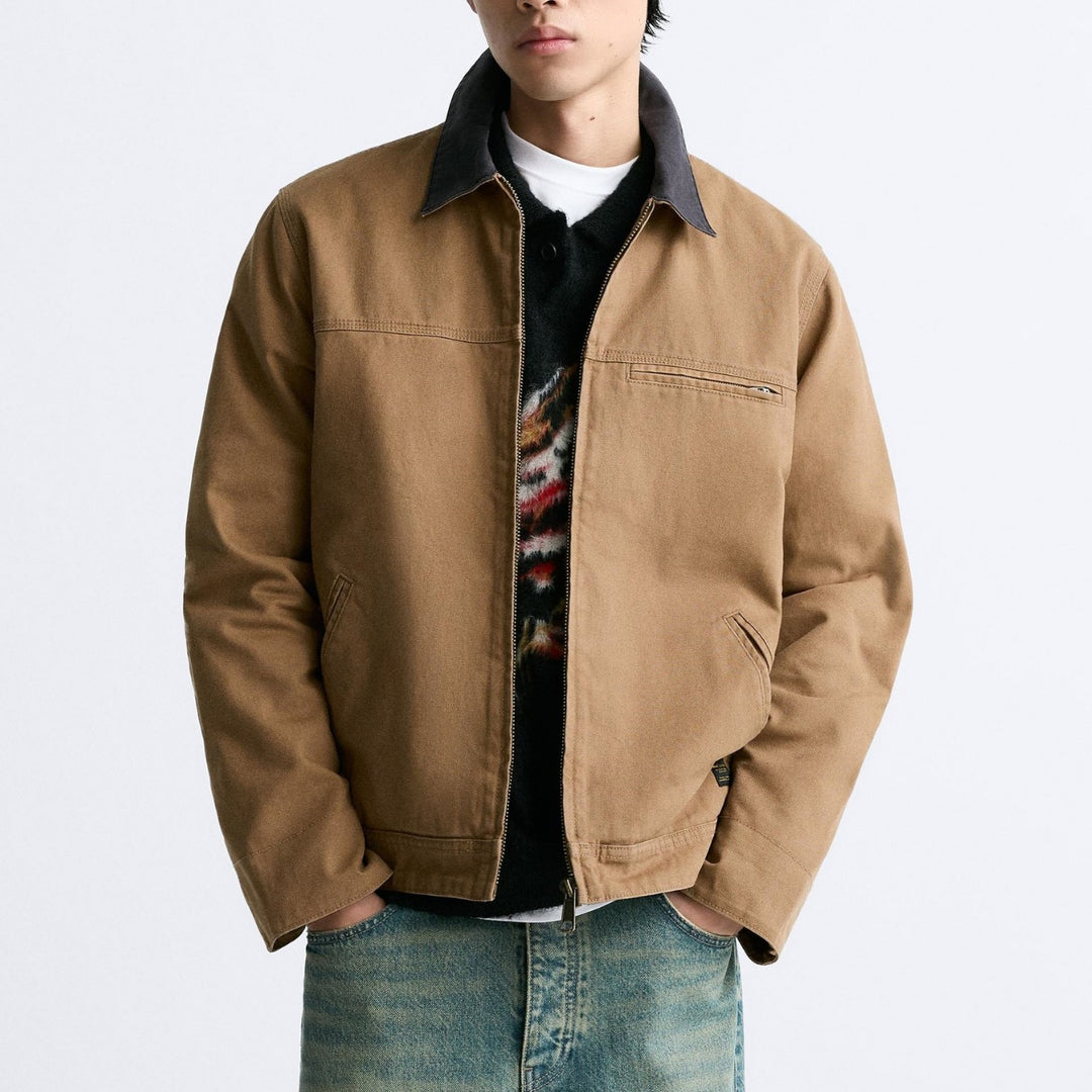 Men's versatile and durable worker jacket Lisslune