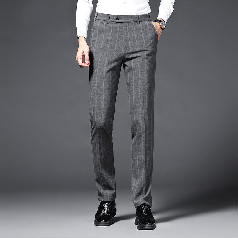 Men's elegant striped suit pants Lisslune