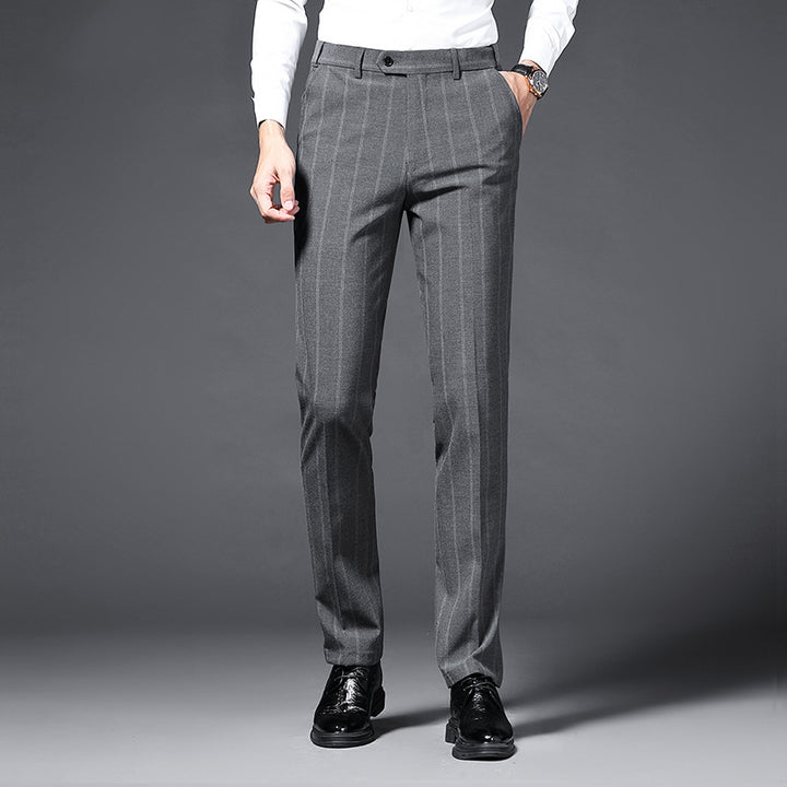 Men's elegant striped suit pants Lisslune