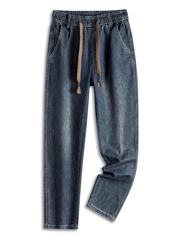 Men's casual joggers with elastic waistband and practical side pockets Lisslune