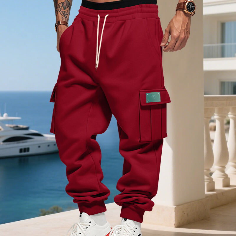 Men's Sweatpants with Cargo Pockets Lisslune