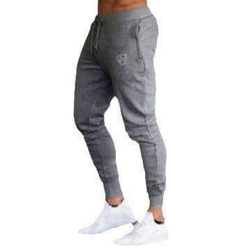 Men's sporty jogging pants with elastic waistband and stylish cut Lisslune