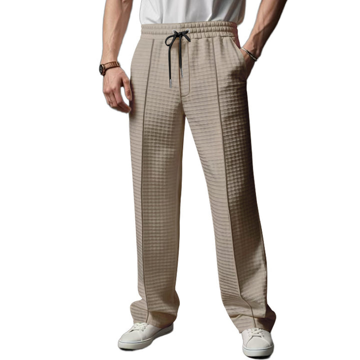 Men's High-Quality Sports Pants with Elastic Waistband and Slim Fit Lisslune