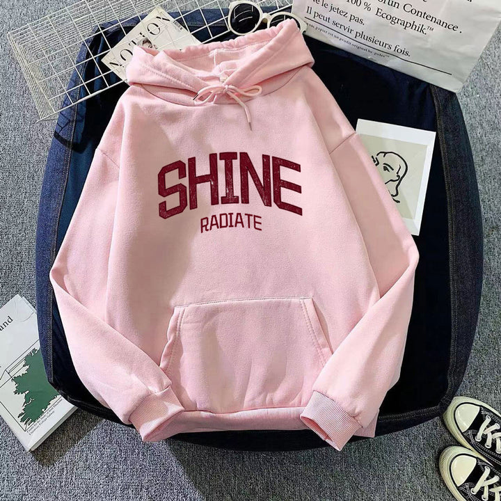 Women's hoodie with eye-catching lettering Lisslune