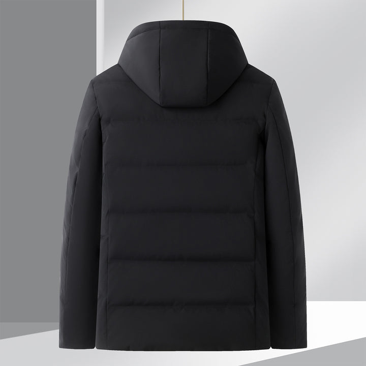 Men's Sporty Thermal Insulated Jacket with Hood Lisslune