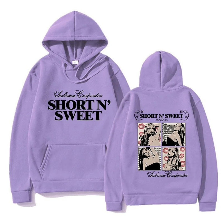 Women's hoodie with unique comic design and artistic print Lisslune